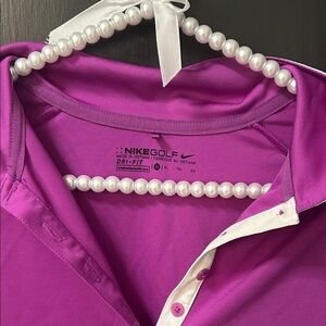 Nike Golf Magenta Polo Shirt